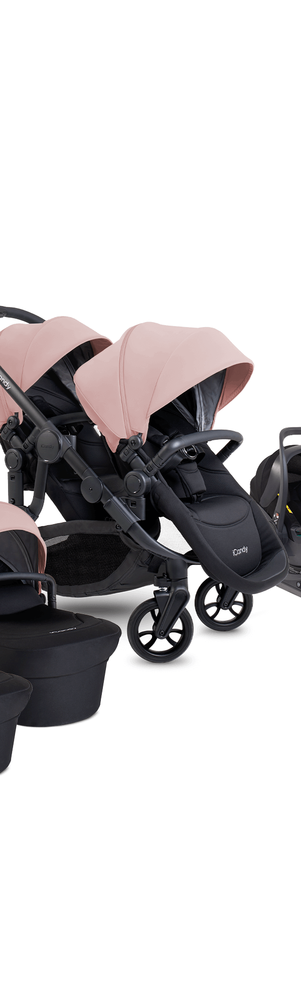 Orange 4 Rose Travel System & Car Seat - Twin