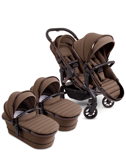 Peach 7 Coco Pushchair and Carrycot - Twin