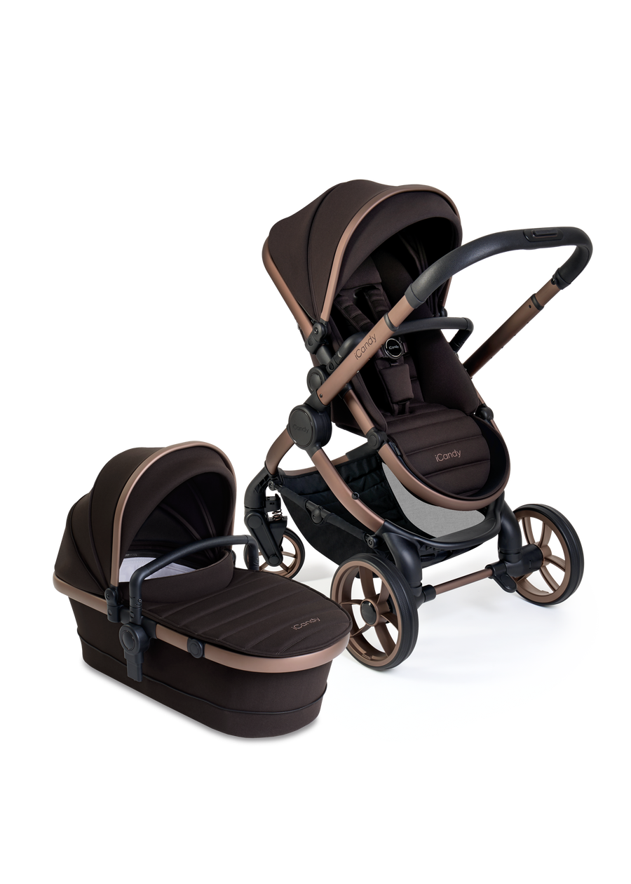 Peach 7 Pecan Pushchair and Carrycot