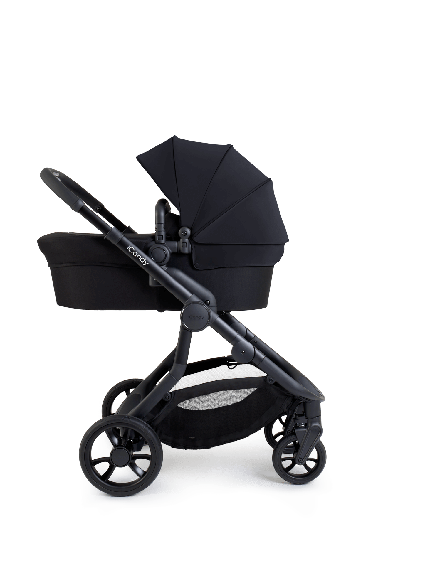 Orange 4 Black Double Pushchair Bundle