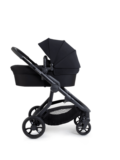 Orange 4 Black Double Pushchair Bundle