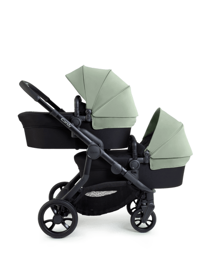 Orange 4 Pistachio Travel System & Car Seat - Twin