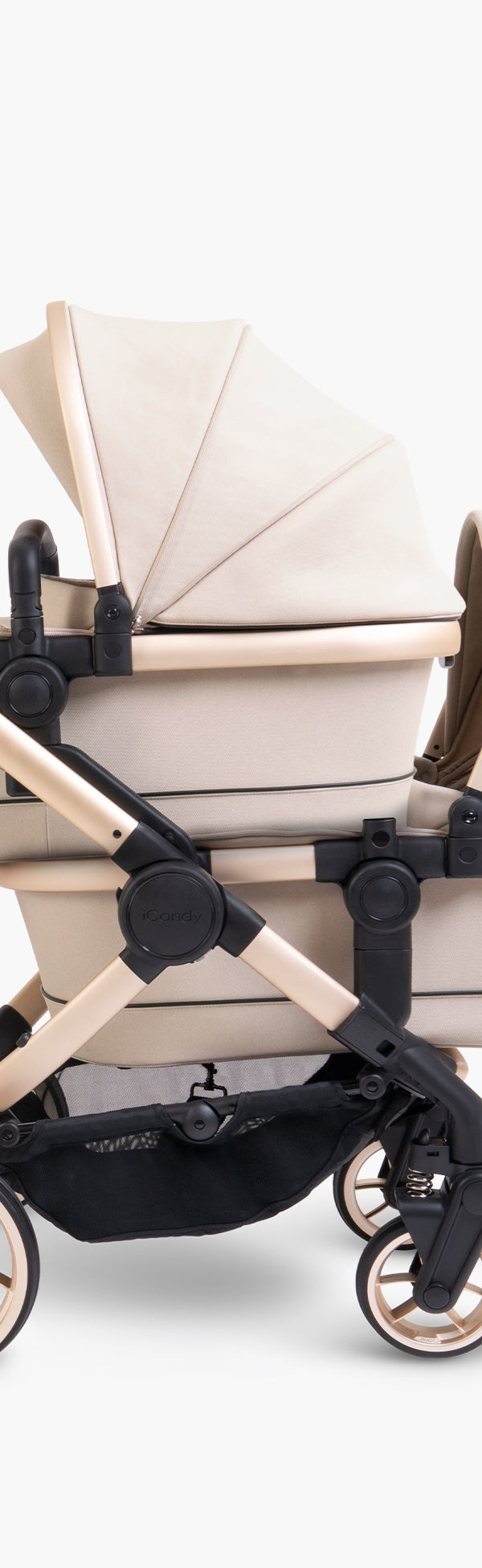 Peach 7 Biscotti Pushchair and Carrycot - Twin