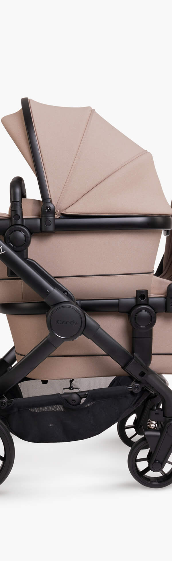 Peach 7 Cookie Pushchair and Carrycot - Twin