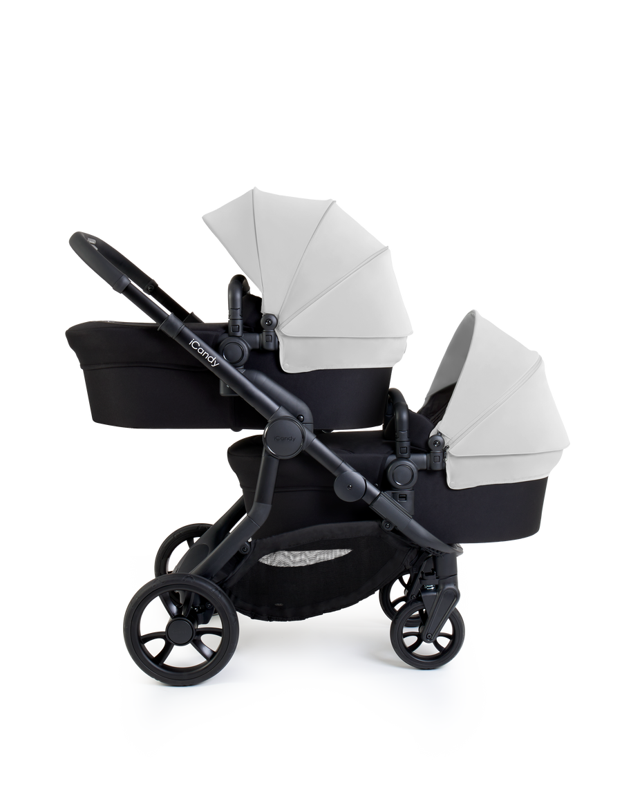 Orange 4 Glacier Travel System & Car Seat - Twin