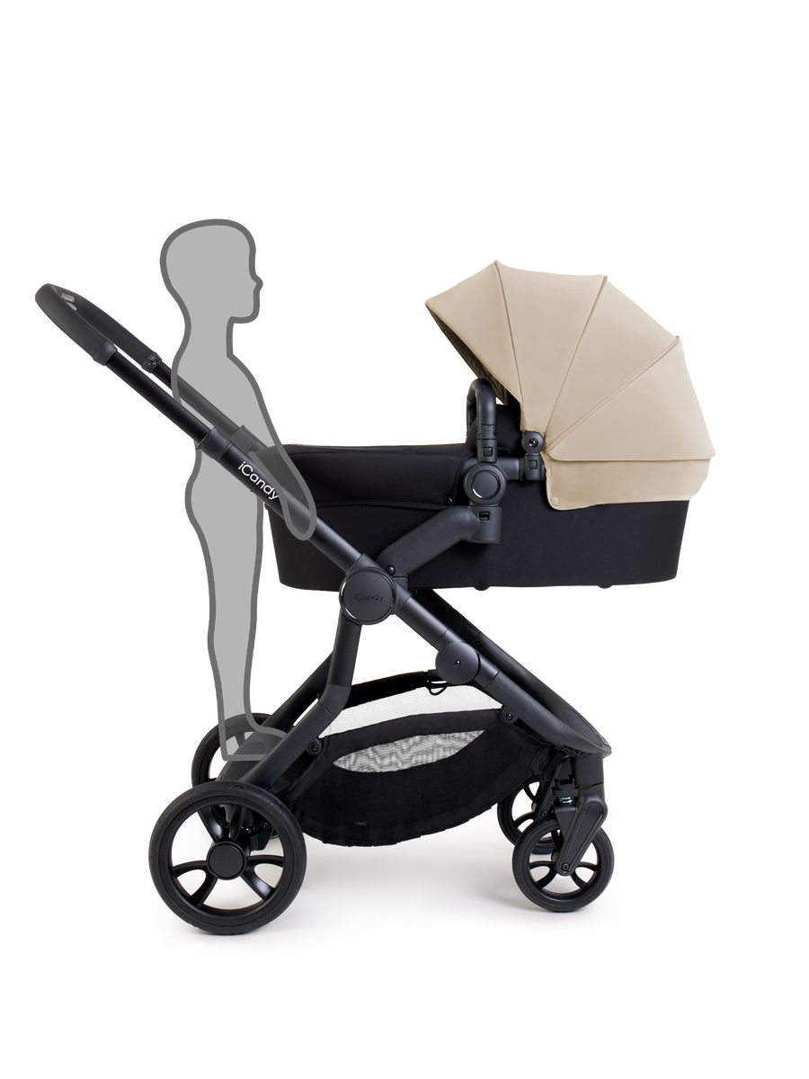 Orange 4 Latte Pushchair Bundle