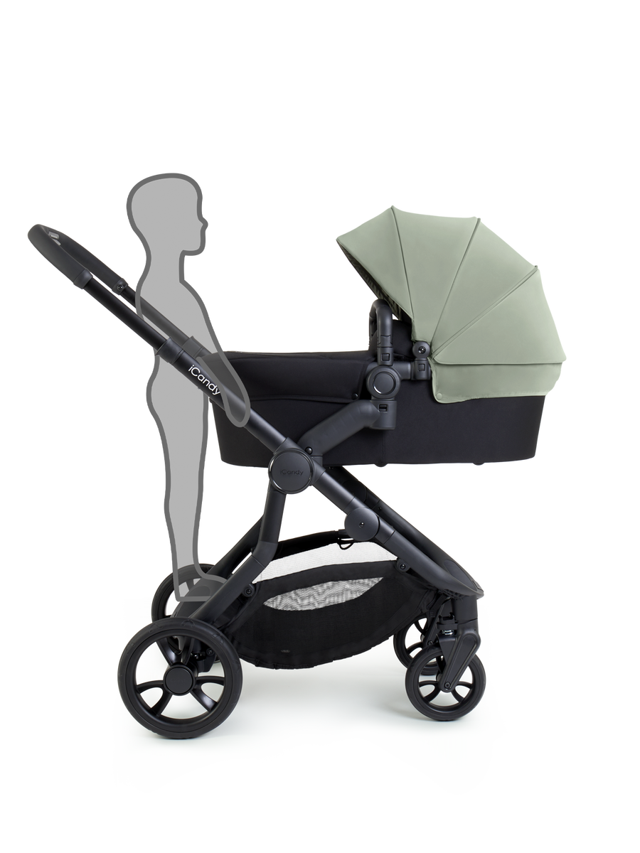 Orange 4 Pistachio Pushchair Bundle