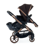 Peach 7 Pecan Pushchair and Carrycot - Double Car Seat