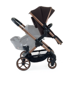 Peach 7 Pecan Pushchair and Carrycot - Double