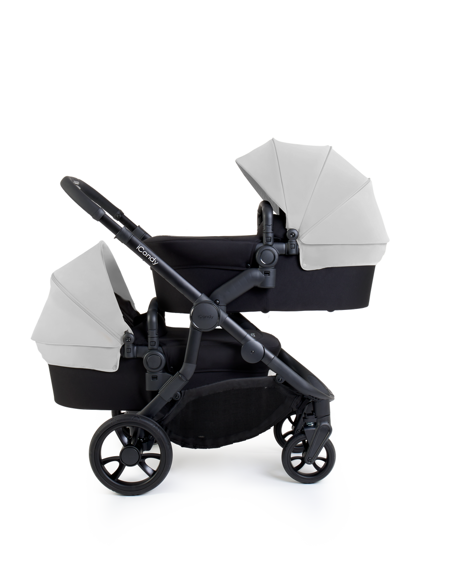 Orange 4 Glacier Travel System & Car Seat - Twin