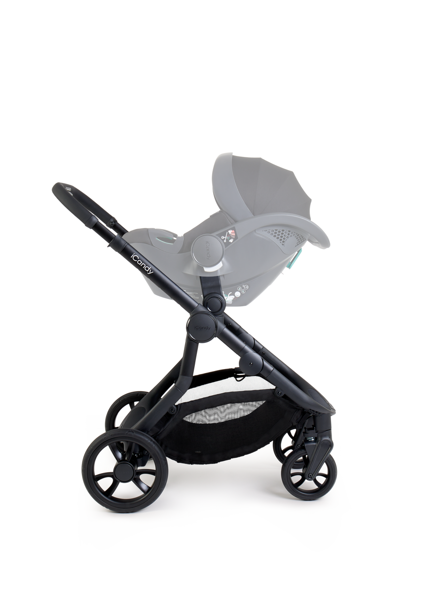 Orange 4 Latte Double Pushchair Bundle