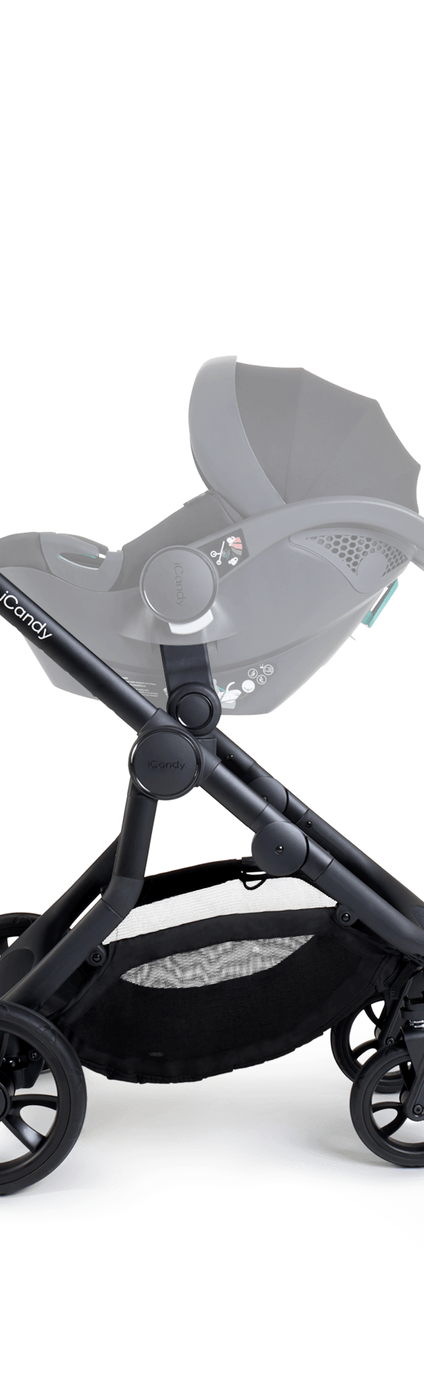 Orange 4 Black Double Pushchair Bundle