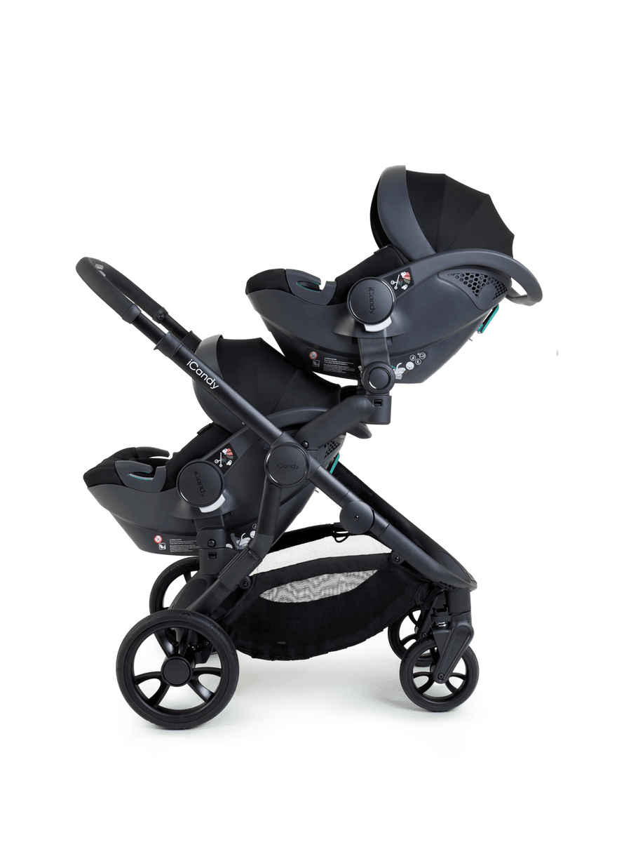 Orange 4 Pistachio Travel System & Car Seat - Twin