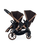 Peach 7 Pecan Pushchair and Carrycot - Double Car Seat