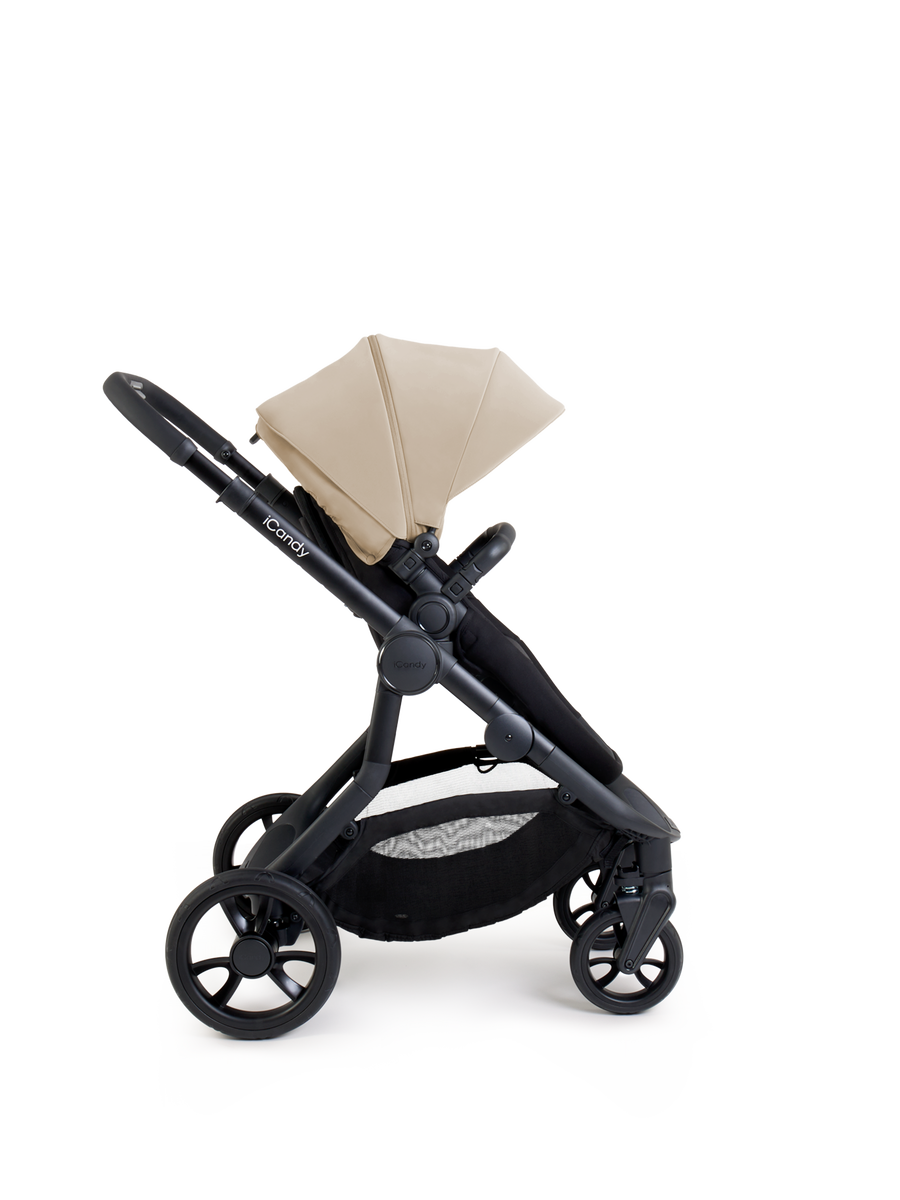 Orange 4 Latte Double Pushchair Bundle