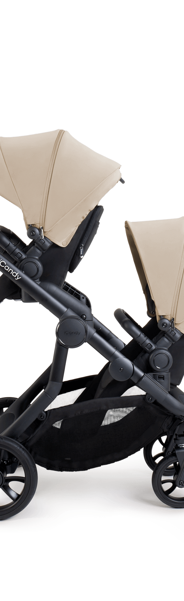 Orange 4 Latte Travel System & Car Seat - Twin