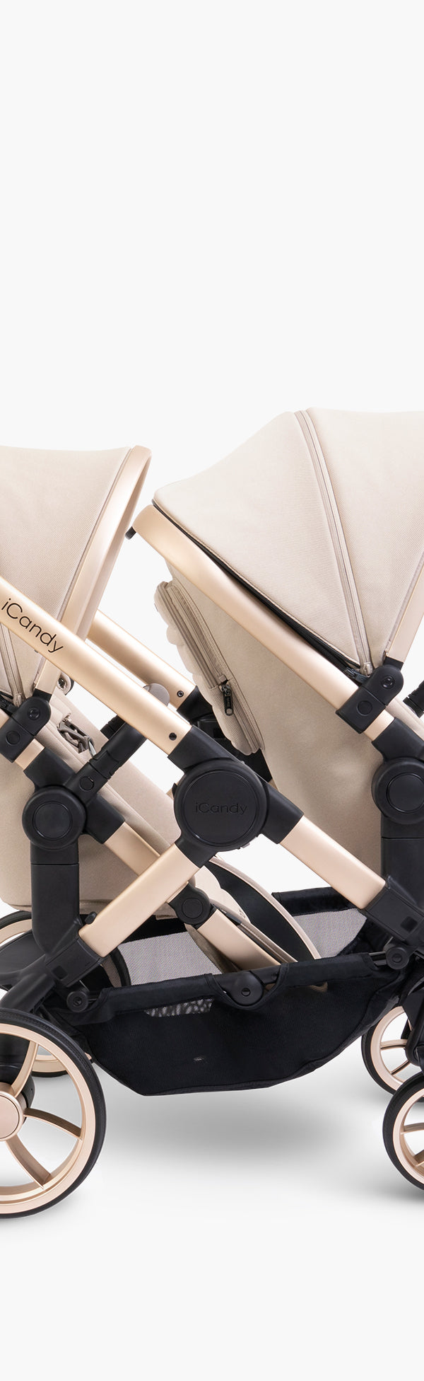 Peach 7 Biscotti Pushchair and Carrycot - Twin