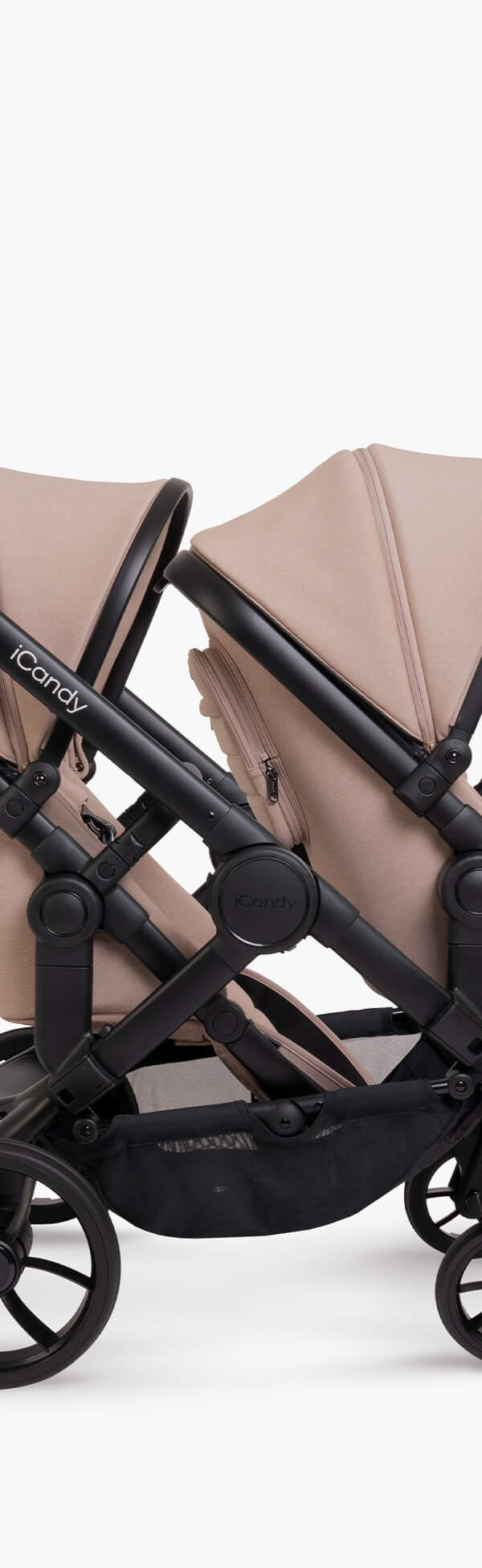 Peach 7 Cookie Pushchair and Carrycot - Twin