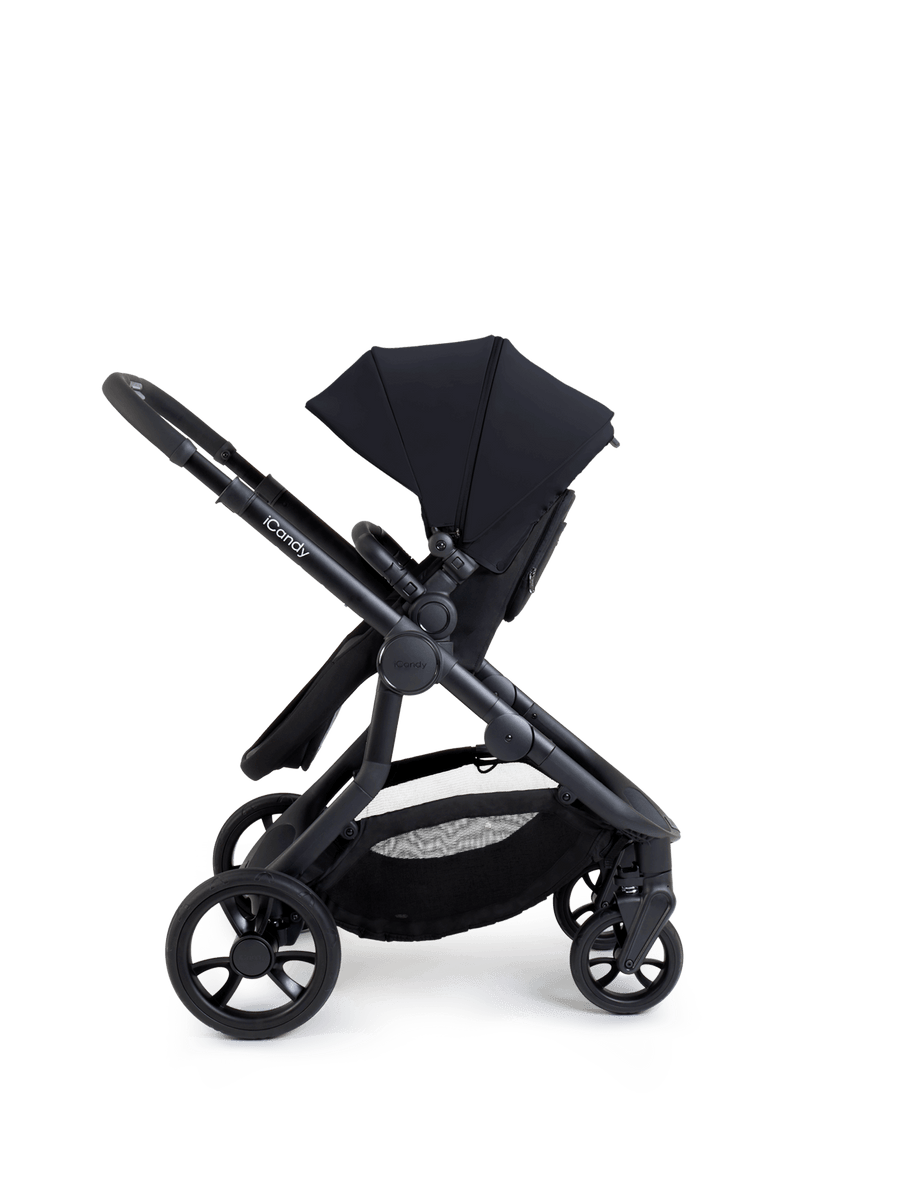 Orange 4 Black Double Pushchair Bundle