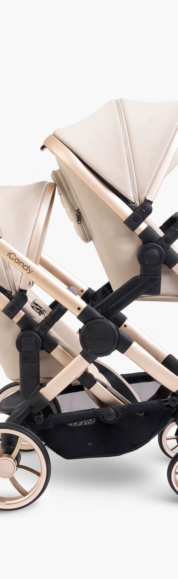 Peach 7 Biscotti Pushchair and Carrycot - Twin