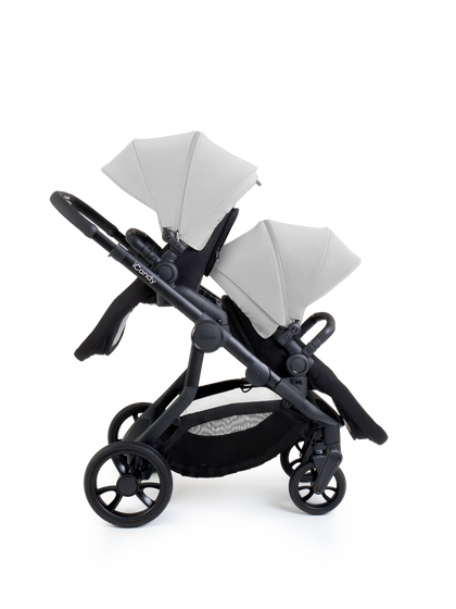 Orange 4 Glacier Double Pushchair Bundle