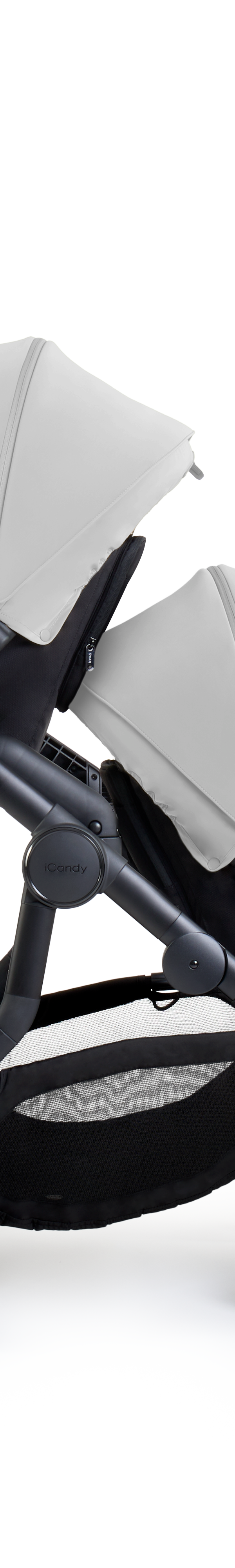 Orange 4 Glacier Travel System & Car Seat - Twin