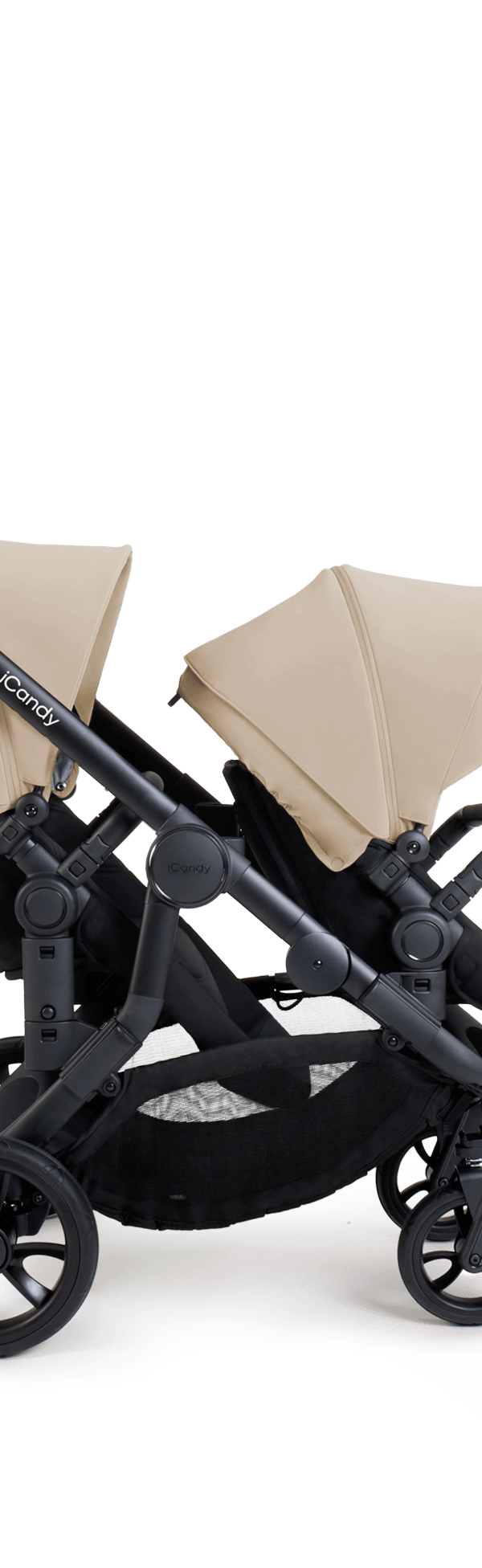 Orange 4 Latte Travel System & Car Seat - Twin