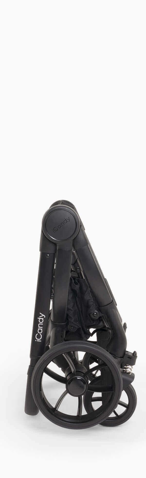 Peach 7 Black Pushchair and Carrycot - Twin