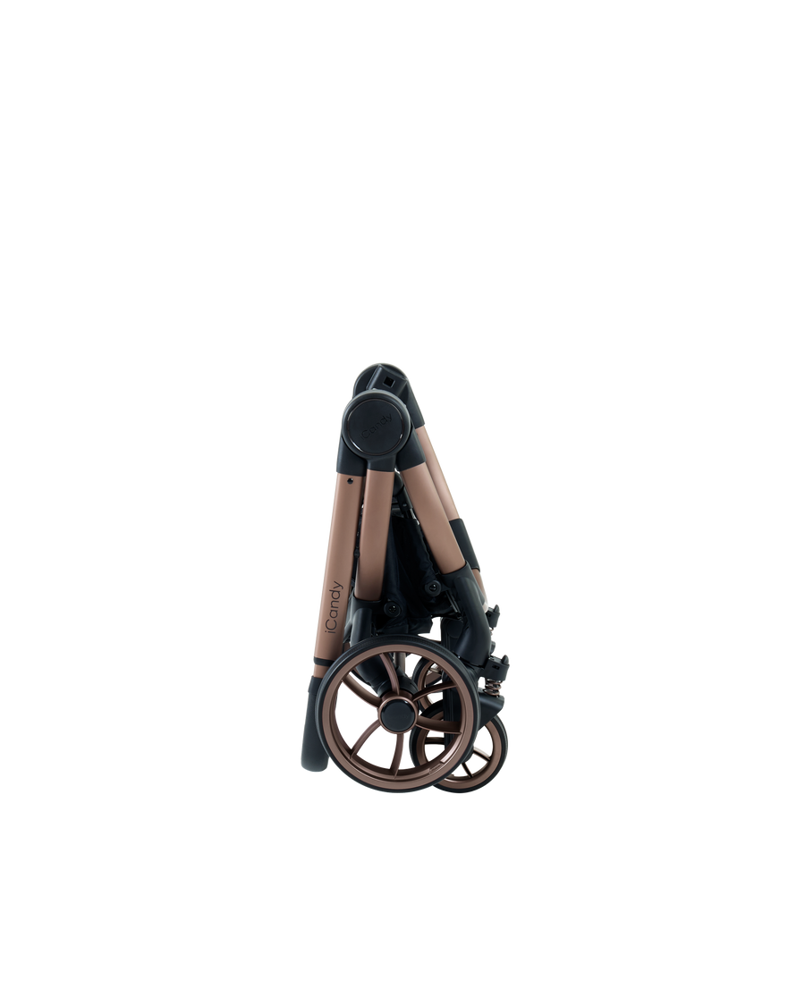 Peach 7 Pecan Pushchair and Carrycot - Double