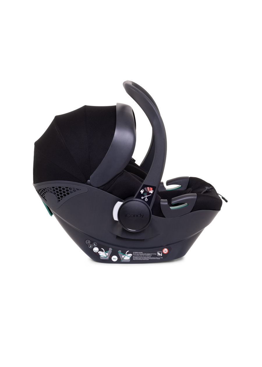 Peach 7 Pecan Pushchair and Carrycot - Double Car Seat
