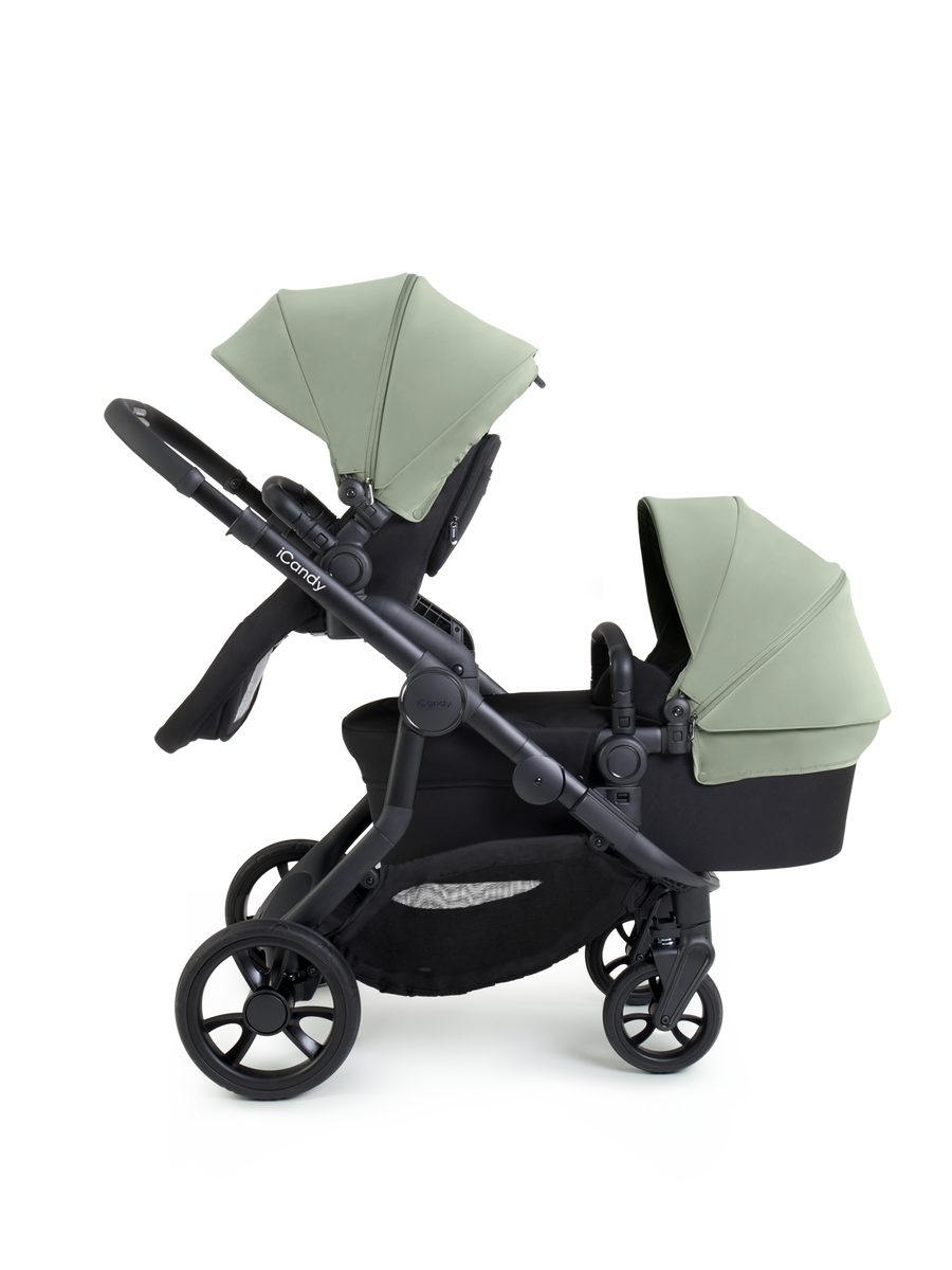 Orange 4 Double Pushchair Bundle - Pistachio