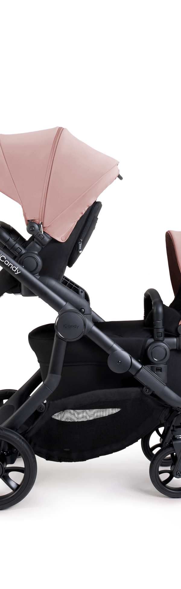 Orange 4 Rose Double Pushchair Bundle