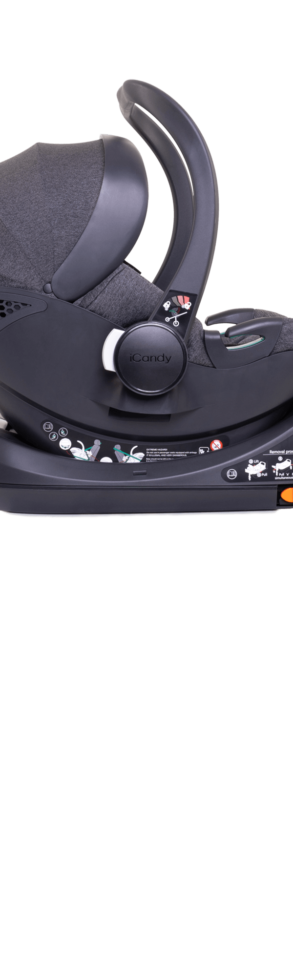 Orange 4 Fossil Travel System & Car Seat - Twin