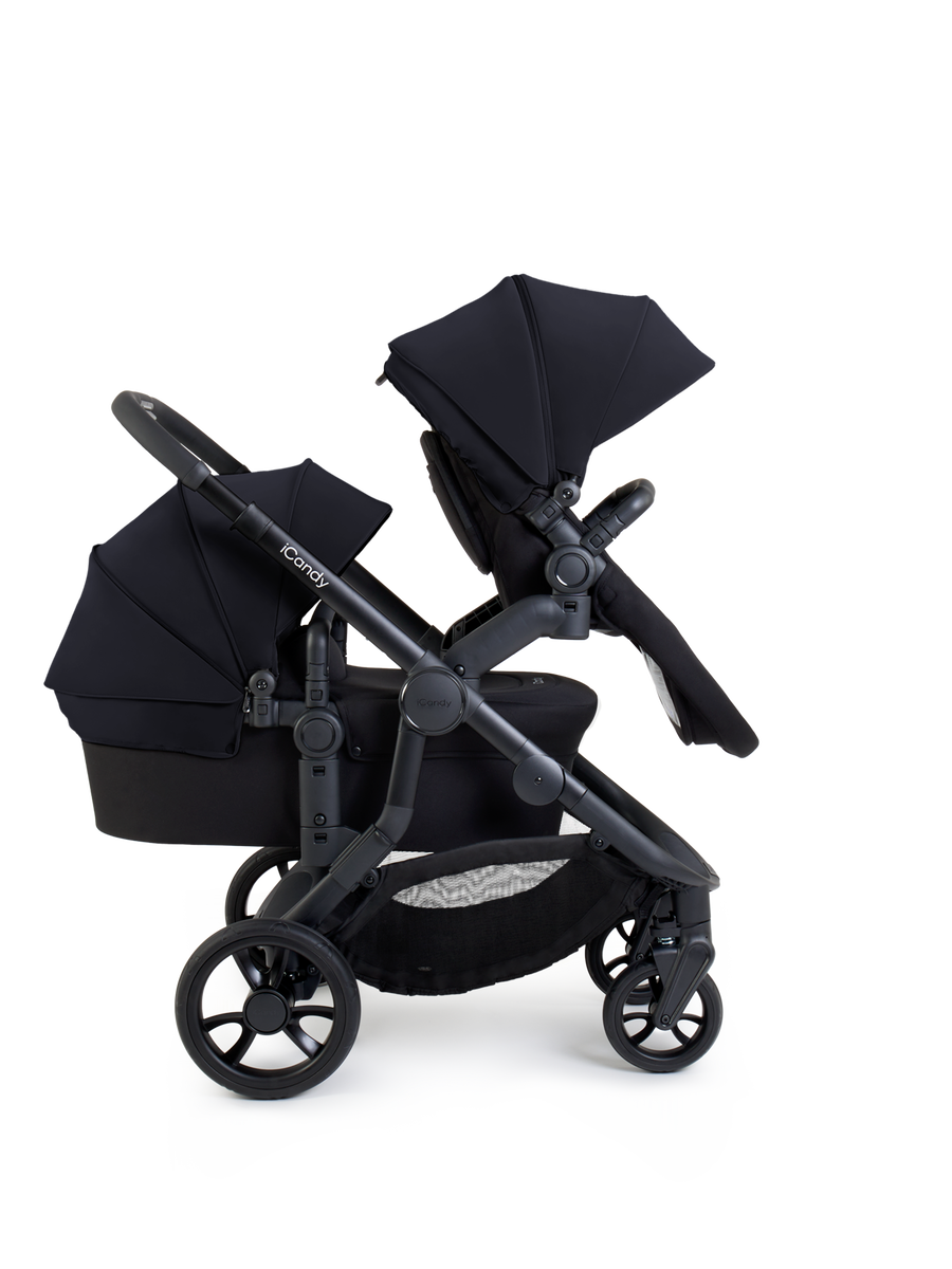 Orange 4 Black Pushchair Bundle