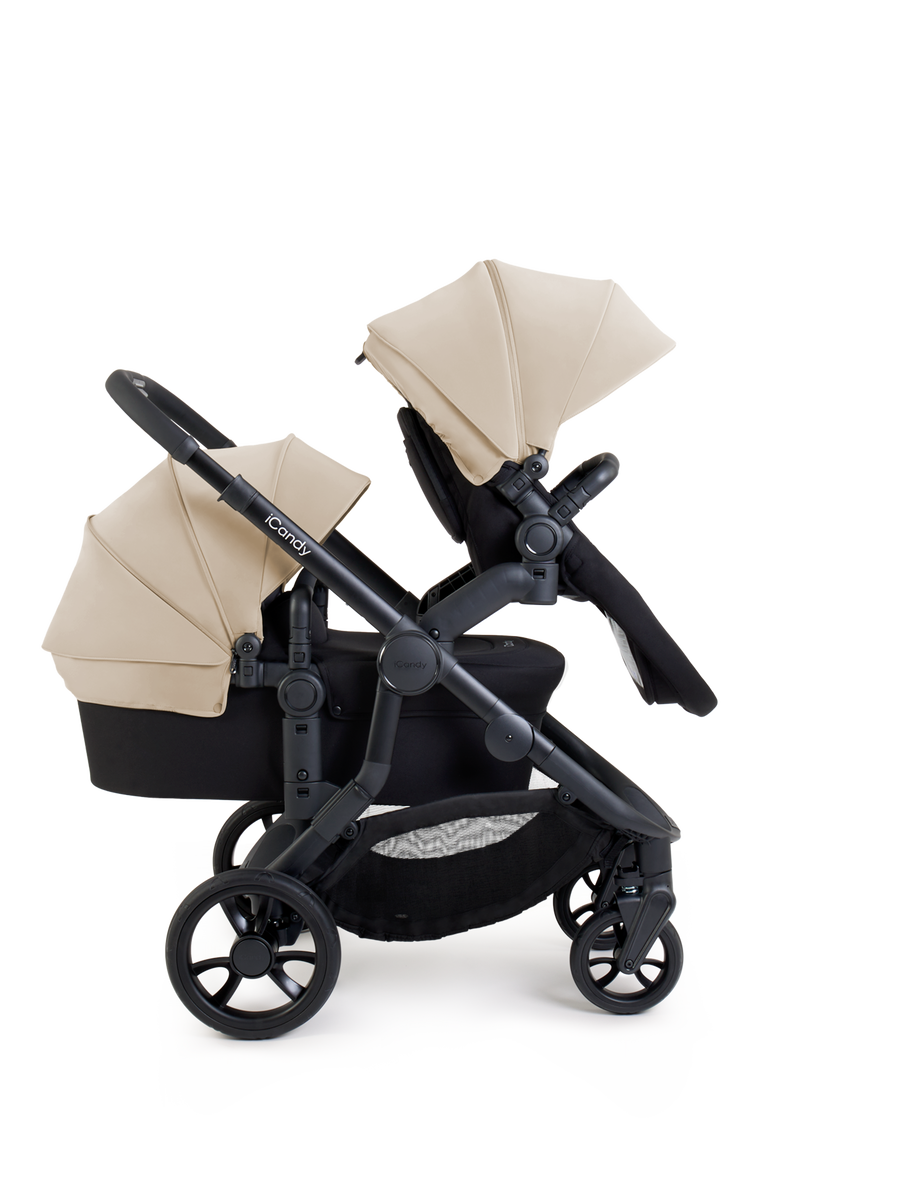 Orange 4 Latte Pushchair Bundle