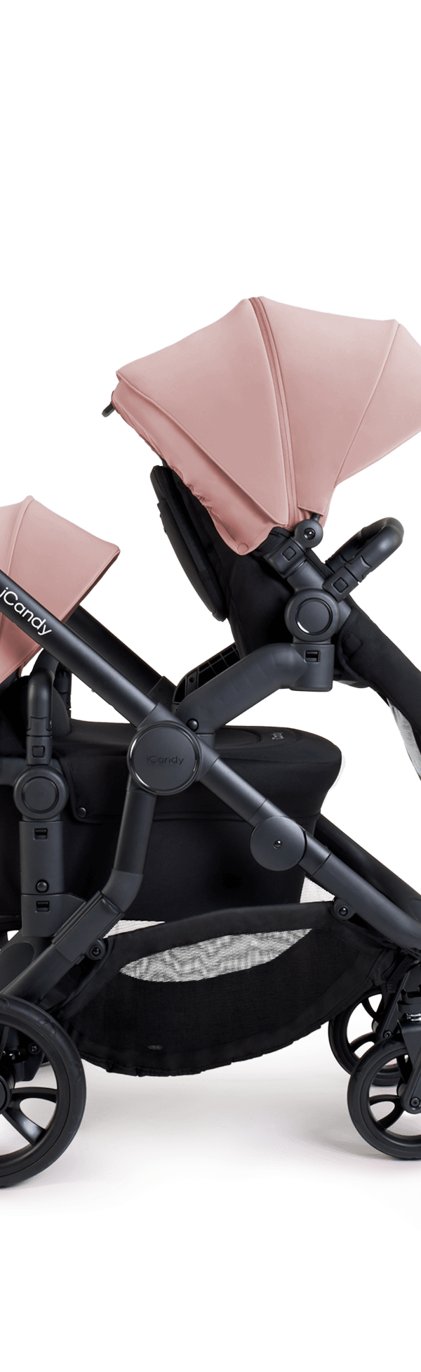 Orange 4 Rose Double Pushchair Bundle