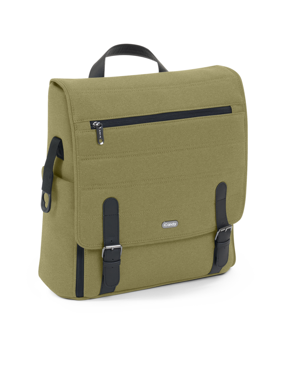 Peach 7 Olive Green Bag
