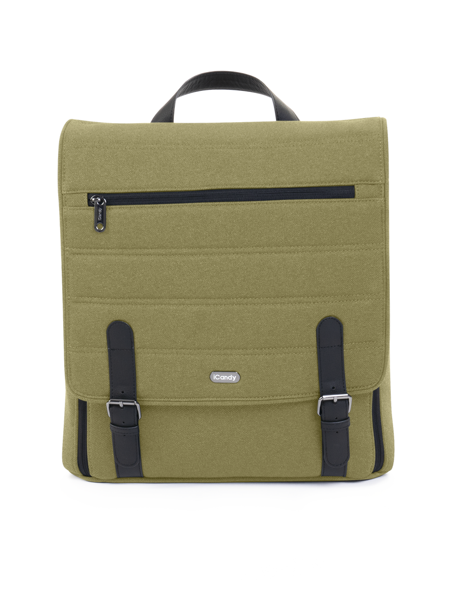 Peach 7 Olive Green Bag