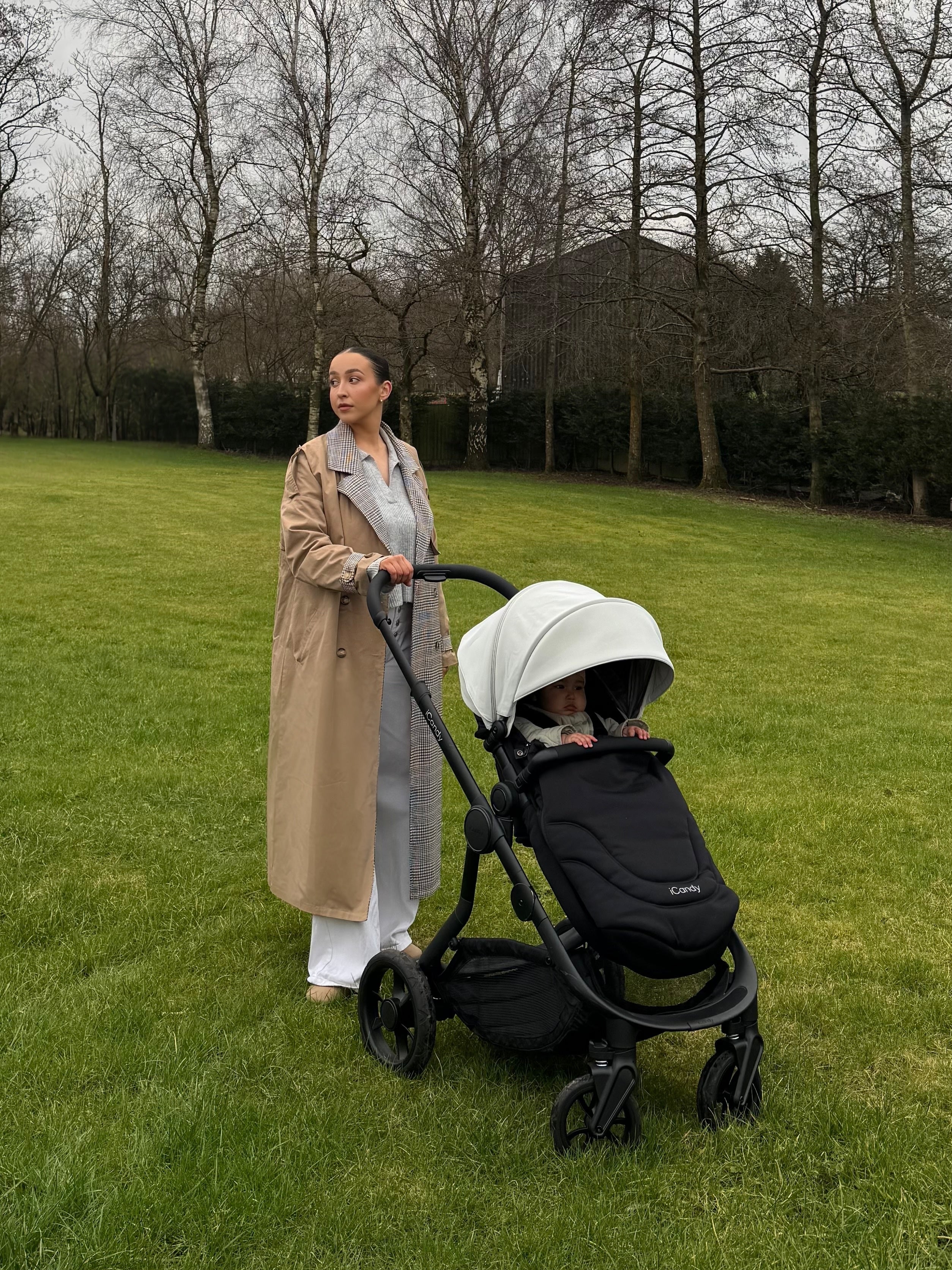 Glacier Orange 4 Pushchair Sit Up 