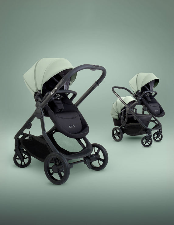 I Want Candy 2X Replacement ICandy Pushchair Stickers - 100x25mm - Foto 6