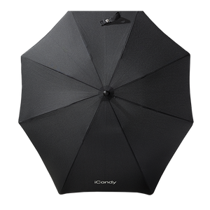 Peach 8 Black Parasol