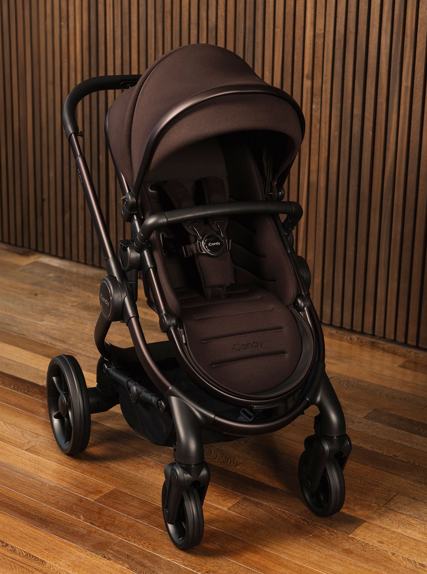 Peach 8 Coffee Bean Pushchair and Carrycot - Pushchair Bundle