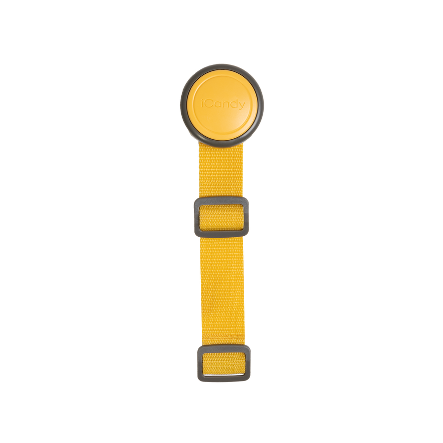 Peach 4 Honeycomb Crotch Strap Buckle