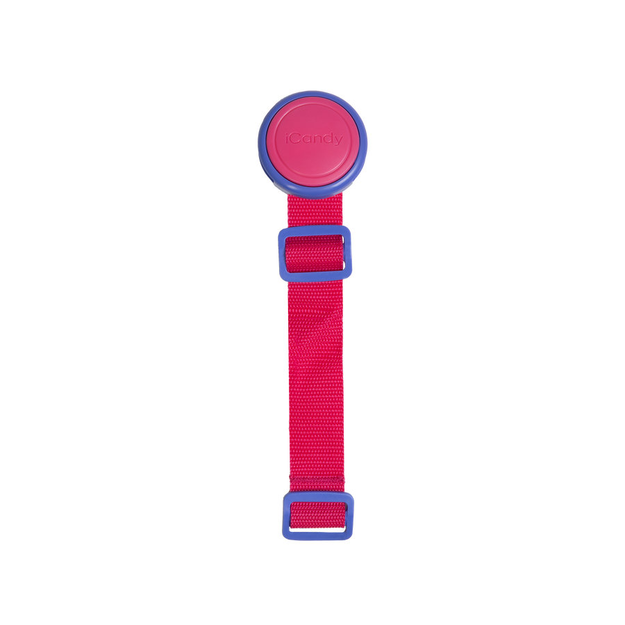 Peach 4 Bubblegum Crotch Strap Buckle