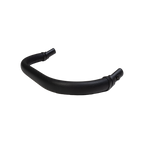 Peach 4 Blossom Carrycot Bumper Bar - Black