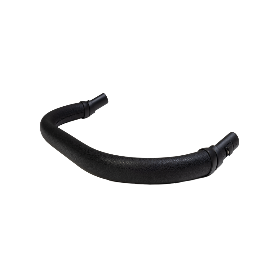 Peach 4 Blossom Carrycot Bumper Bar - Black