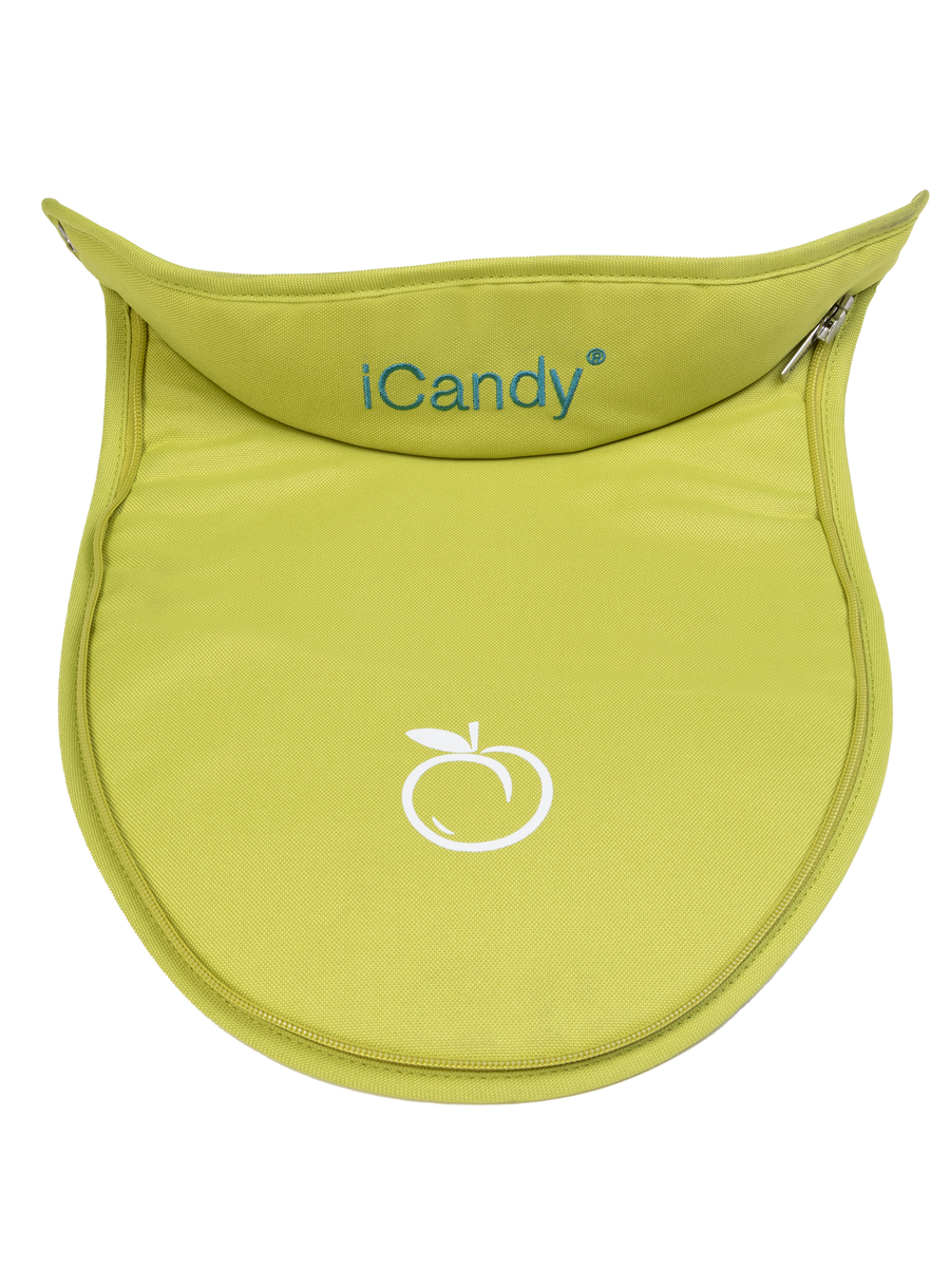 Peach 1 Sweet Pea Upper Carrycot Apron
