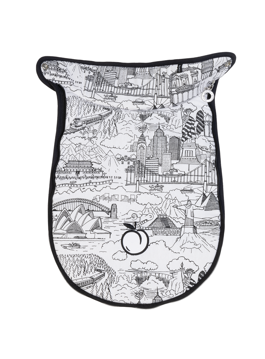 Peach 2 Special World Edition Carrycot Apron