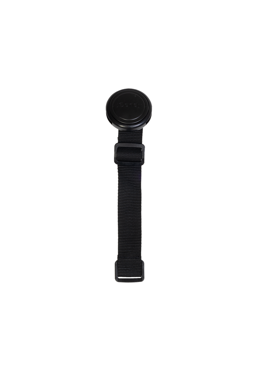 Peach 4 Black Crotch Strap Buckle