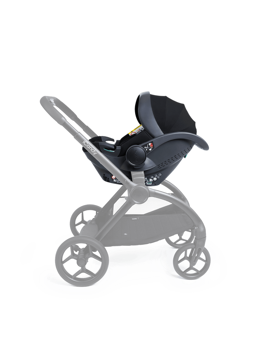 iCandy Cocoon 360 Black Car Seat & ISOFIX Base – iCandy World